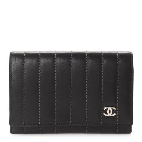 chanel lambskin quilted mademoiselle compact walle|Chanel Lambskin Wallet .